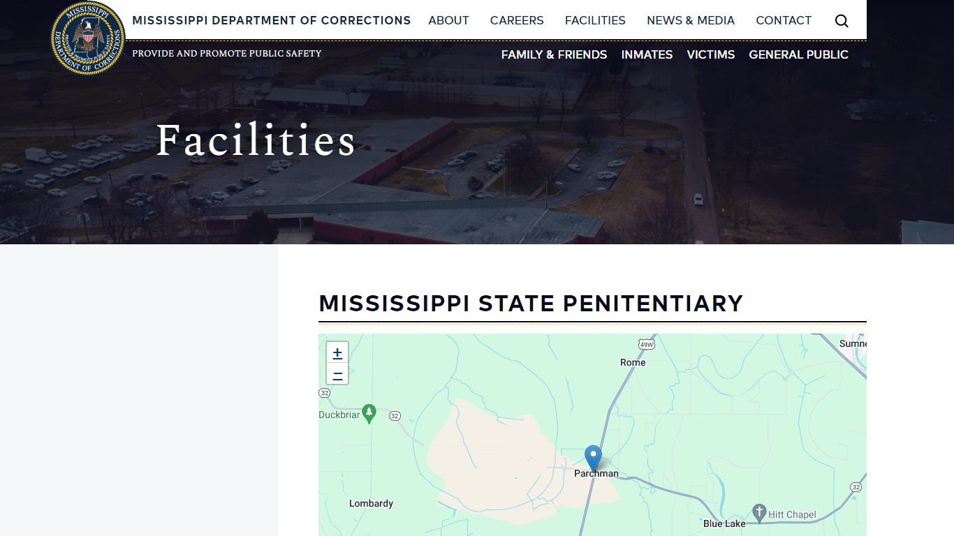 Mississippi State Penitentiary - Mississippi Department of Corrections